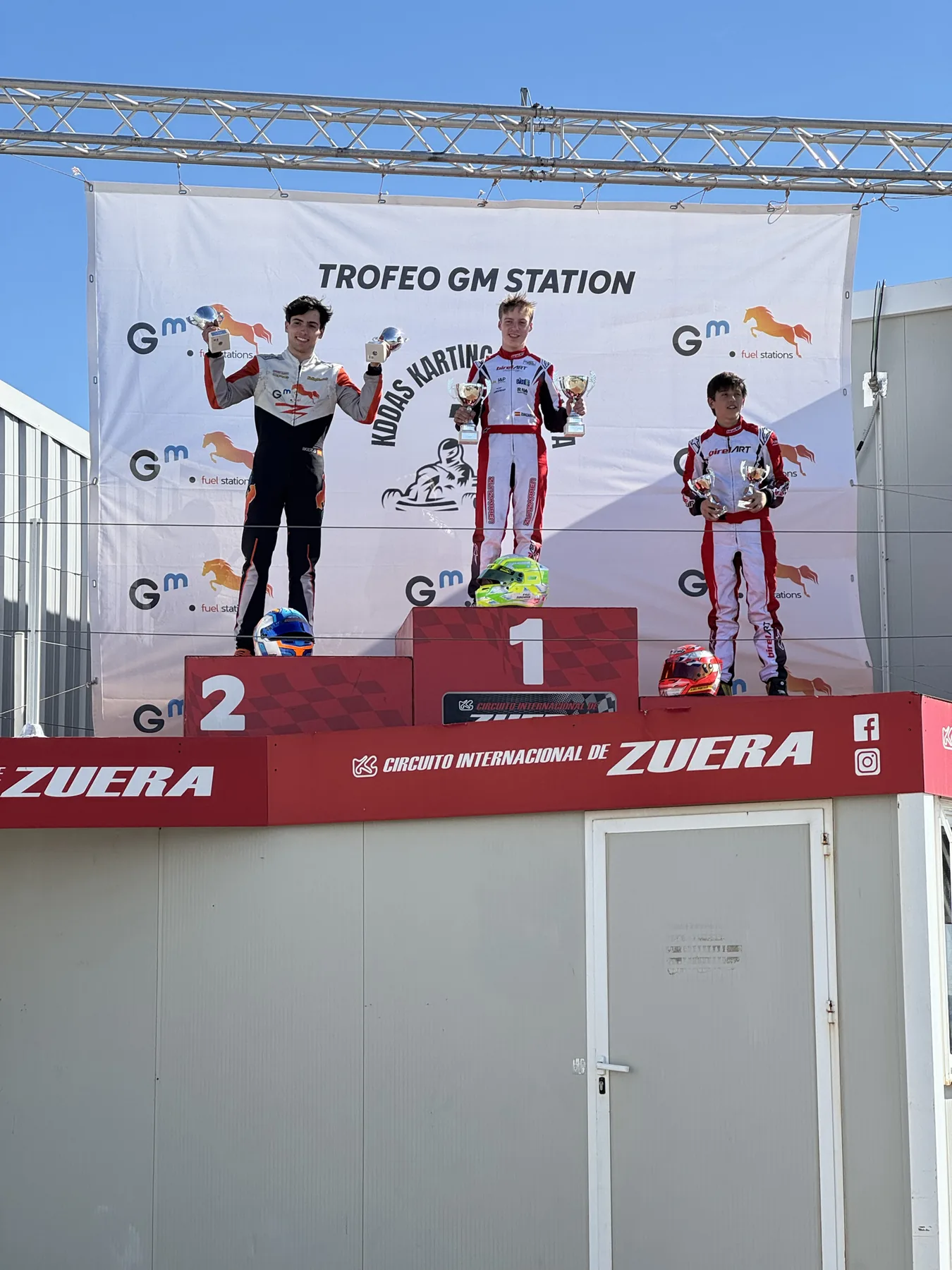 Jaime del Portillo karting photograph 2