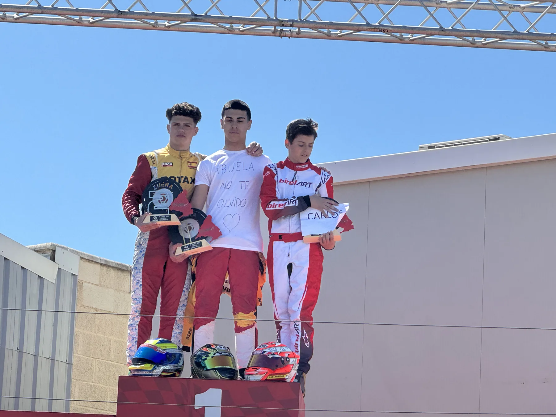Jaime del Portillo karting photograph 3
