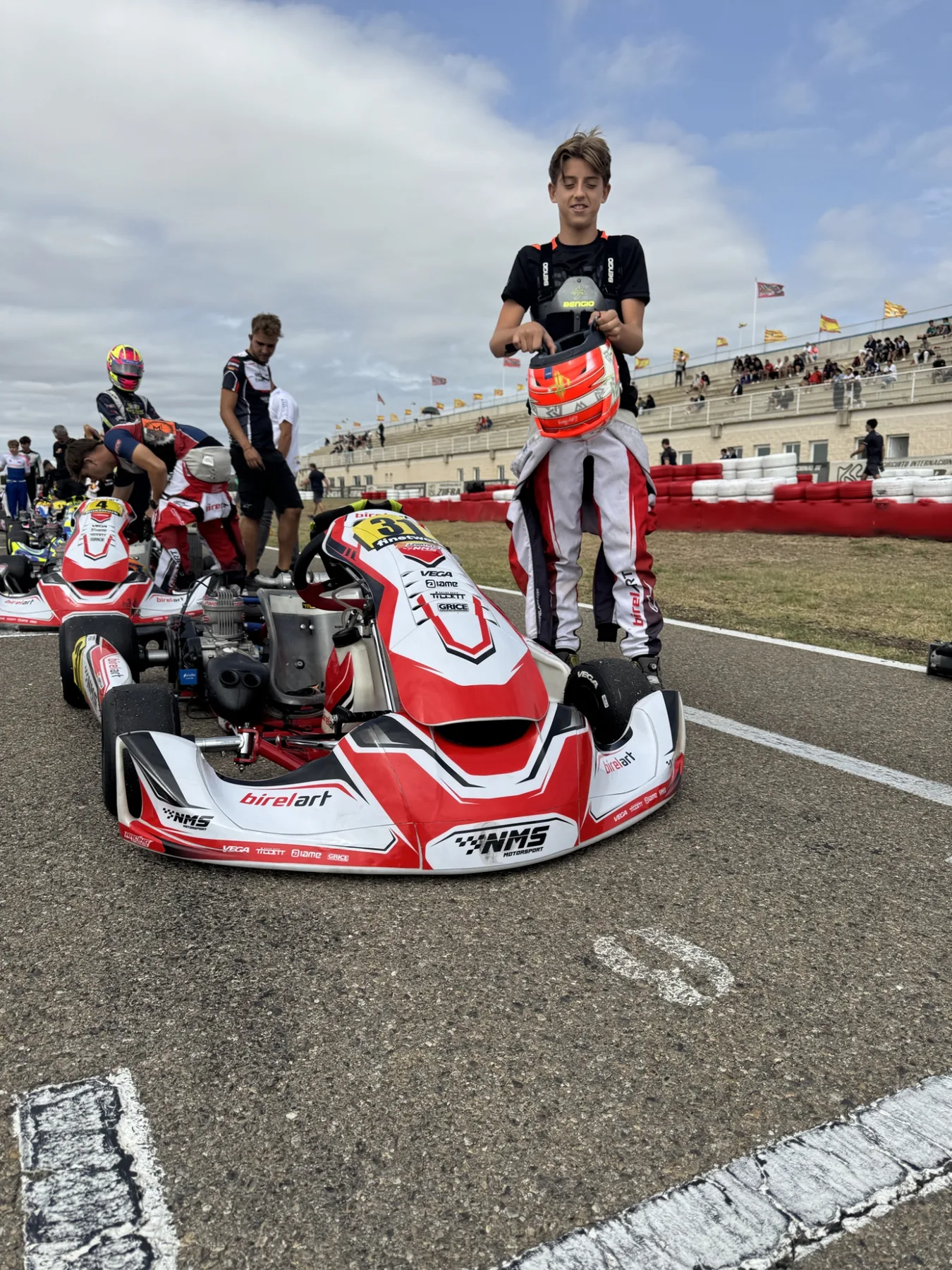 Jaime del Portillo karting photograph 5